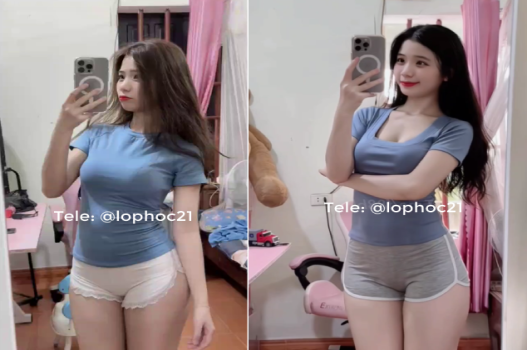 Cô gái quê xinh đẹp dự sự kiện cộng đồng