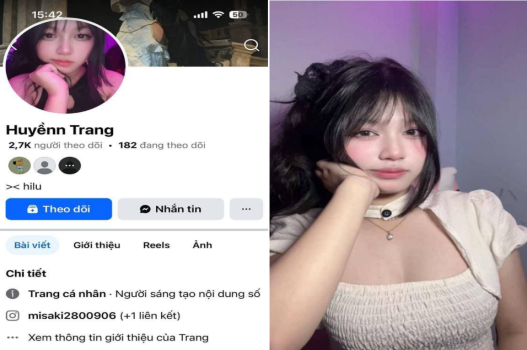 Phê pha cùng đôi mông Huyền Trang