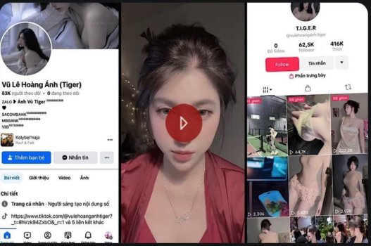 Phim sex Vũ Lê Hoàng Ánh tiktoker mới nổi