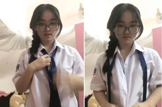 Sex nữ sinh mới cởi áo đã thấy nứng