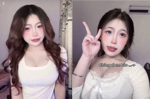 Thỏ baby trắng ngon trong clip sex của Tik toker