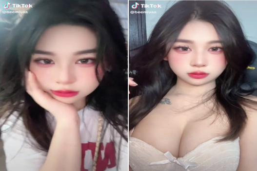 Tiktoker đẹp nằm ngửa phê tận óc